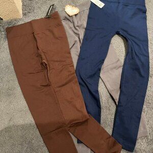 LEGGINGS (3 pairs) One Size